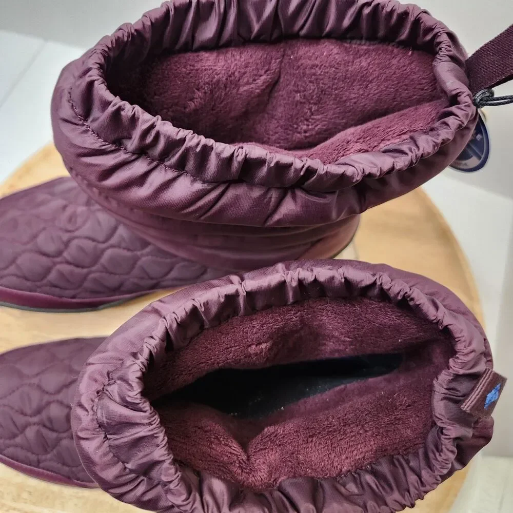 Columbia Omni‑Heat Waterproof Winter Boots Women’s 11 Purple Plum